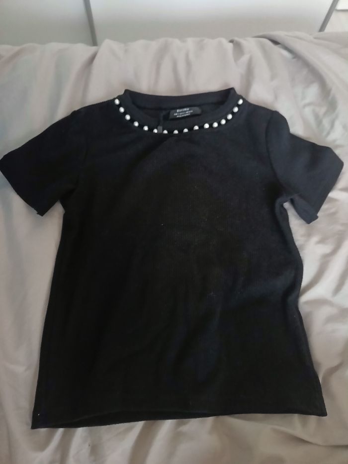 T shirt avec des perles - photo numéro 2
