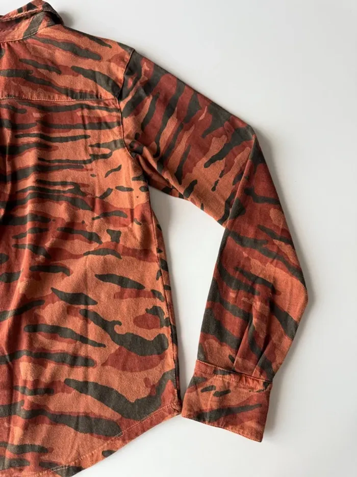 Chemise tigre coton bio Leon & harper - photo numéro 12