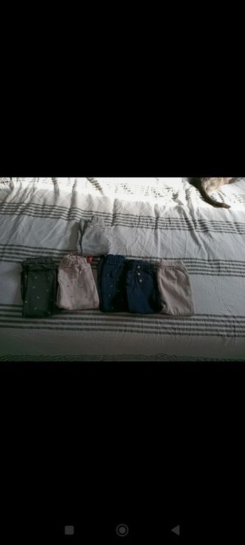 Lot de 6 pantalons demi saison taille 2 ans