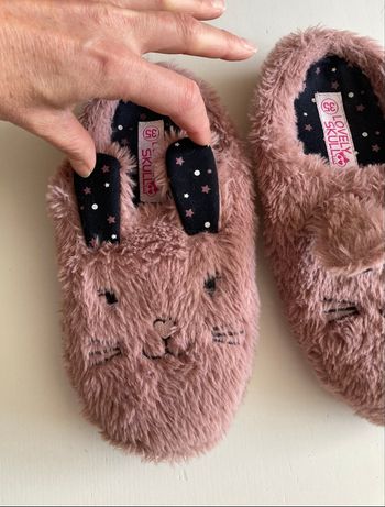 Pantoufles lapin