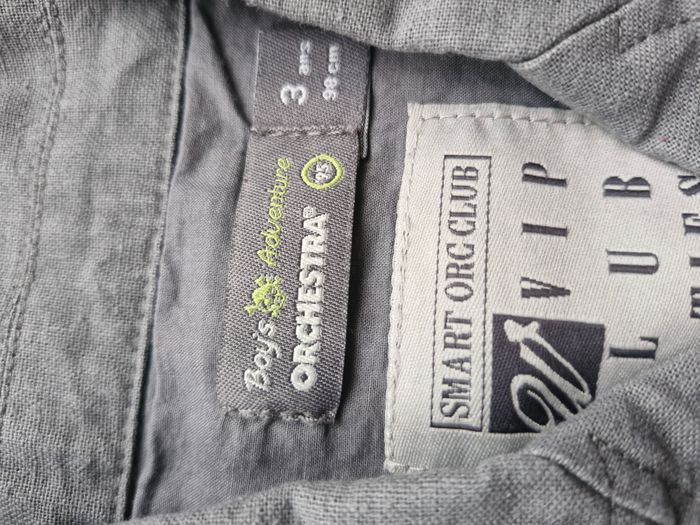 Ensemble blazer pantalon 3 ans Orchestra Gris - photo numéro 4