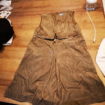 Robe velours cyrillus 8 ans