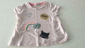 T-shirt fille 2 ans
