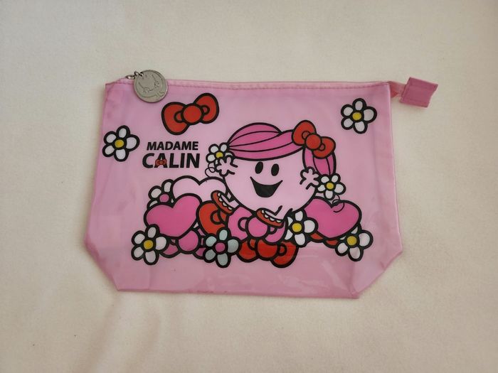 Trousse de toilette rose "Madame Calin" - photo numéro 1