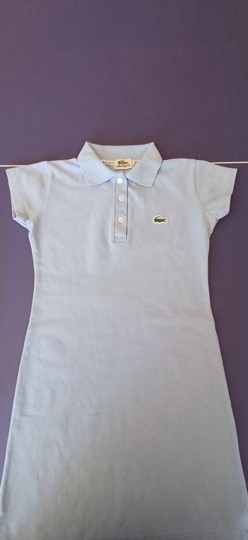 Tee shirt robe Lacoste bleu