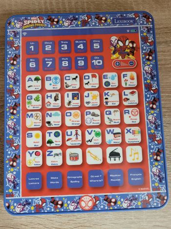 Tablette lexibook spidermand