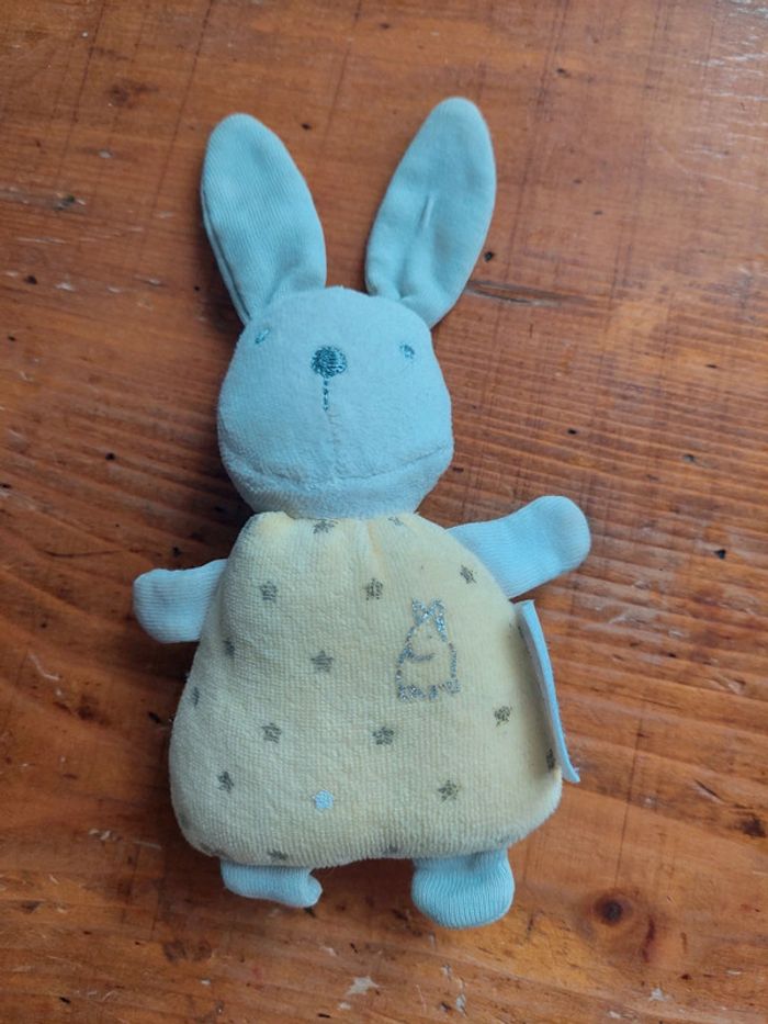 P1 - Mini doudou lapin Verbaudet - photo numéro 2