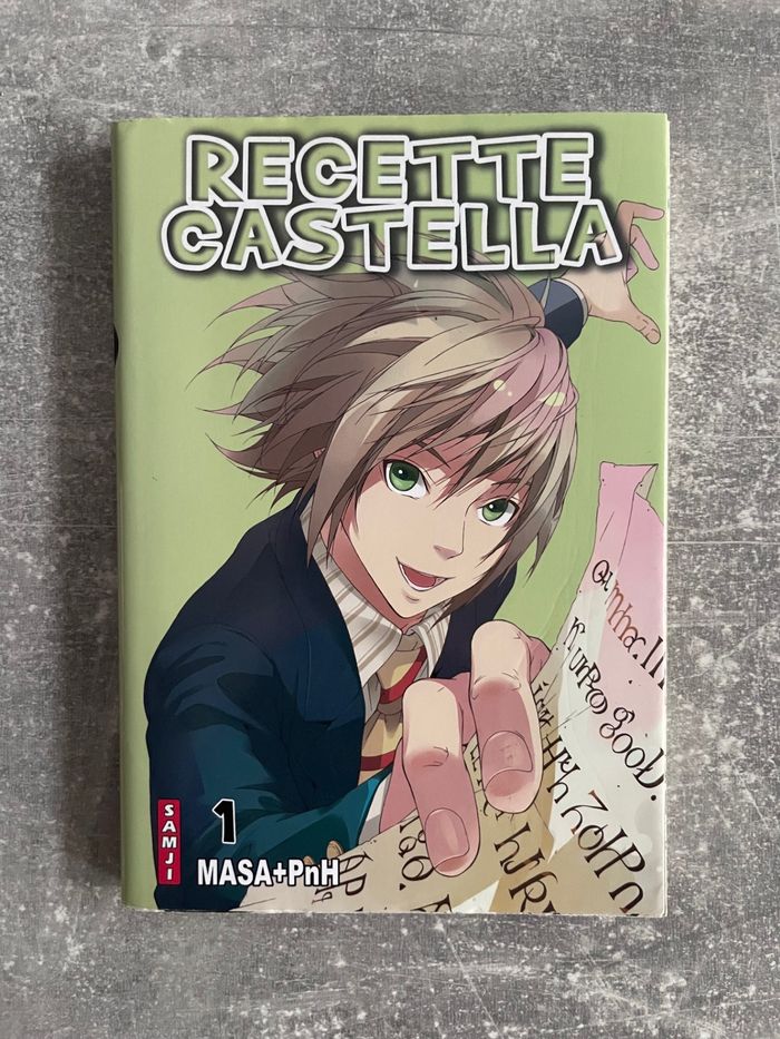 Manga recette Castella tome 1 en version française.