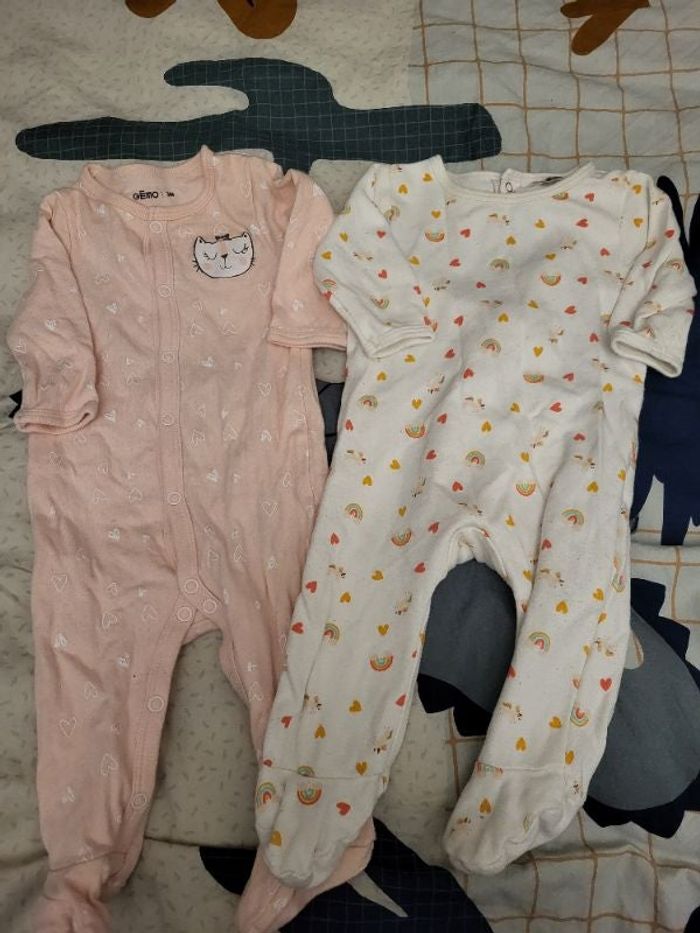 Lot de 2 pijamas