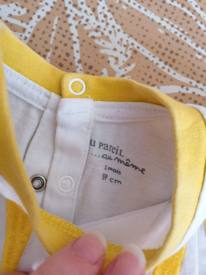 T shirt manches longues 3 mois - photo numéro 3