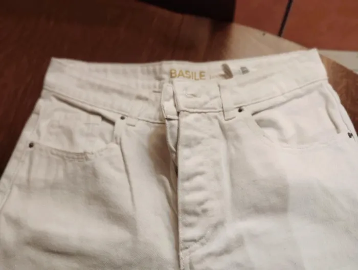 Jeans trouée blanc - photo numéro 3