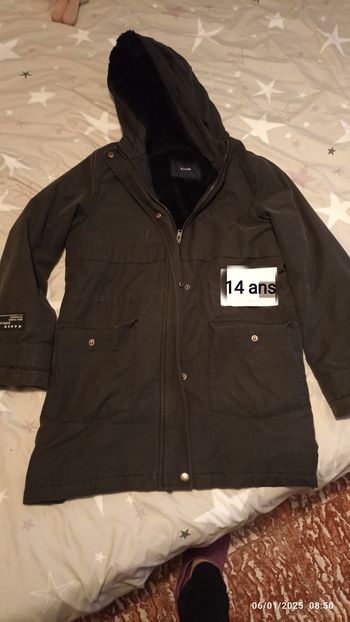 Blouson fille Kiabi XXS /14 noir