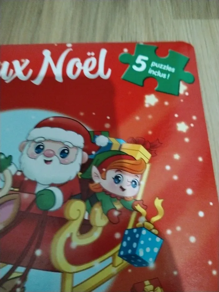 Livres de Noël puzzles - photo numéro 3