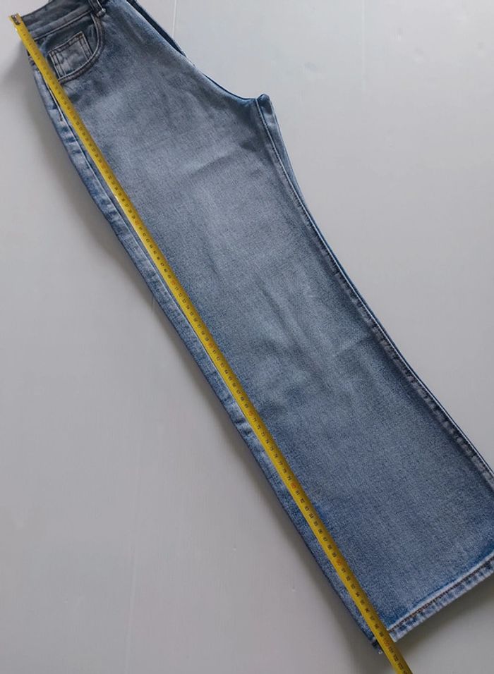 Jean bi-color jambes larges taille 36 - photo numéro 9