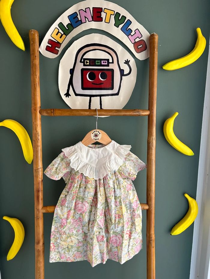 Robe fleuries vintage 12-18M