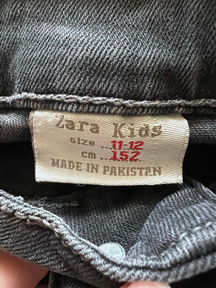 Jean Zara gris foncé 11/12 ans - photo numéro 7