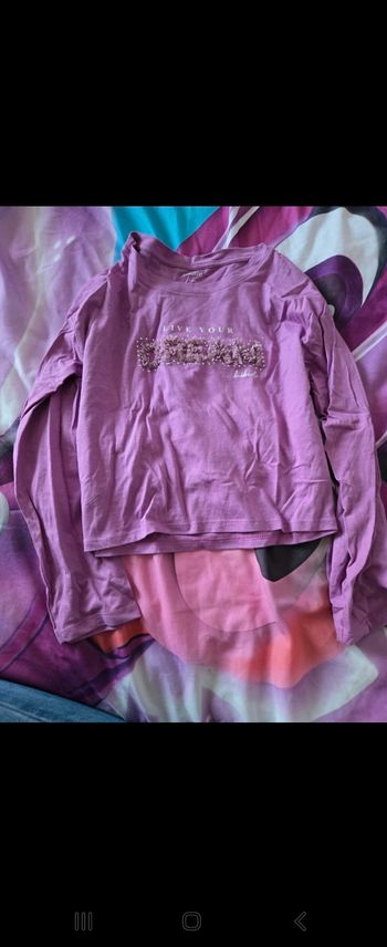 Tee-shirt fille 8ans