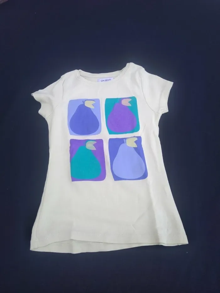 Lot de 12 Tee shirt Fille Taille 6 Ans - photo numéro 16