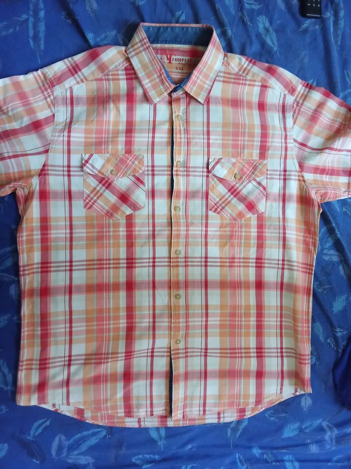 Chemise à manches courtes taille xxl marque at compagny - photo numéro 1