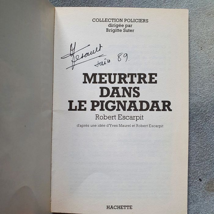 Roman policier meurtre dans le pignadar - photo numéro 2