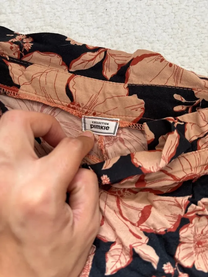 Short à fleurs pimkie taille 36/38 - photo numéro 3