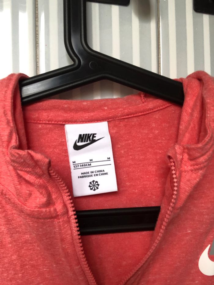 Veste Sport Nike Rose Saumon - photo numéro 3