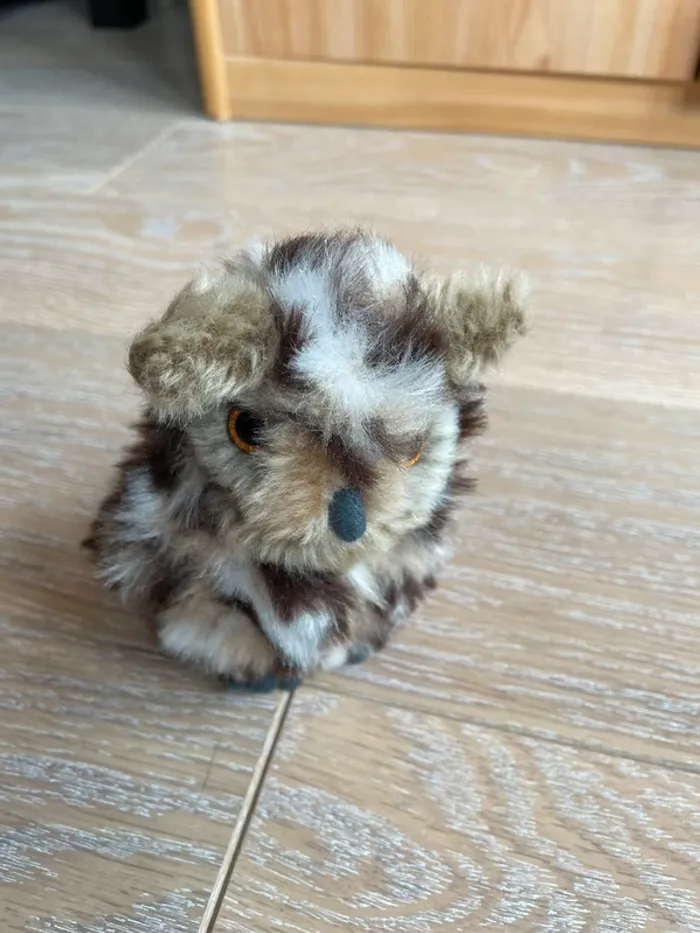 Doudou peluche enfant hibou