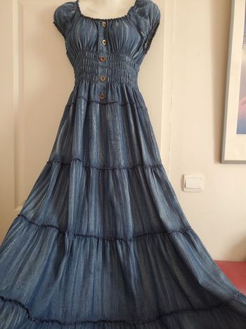 Robe bleue (effet jean)