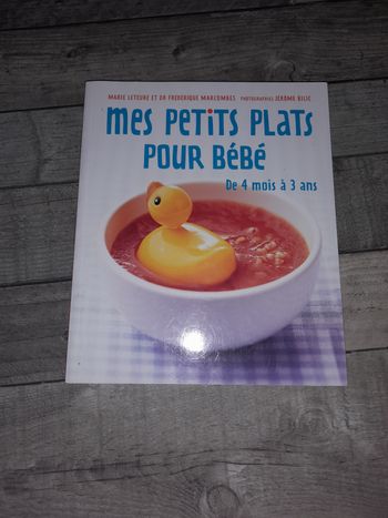 Mes petits plats pour bébé 