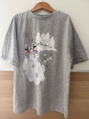 T-shirt Mickey minnie gris/blanc taille xxs manches courtes très bon état