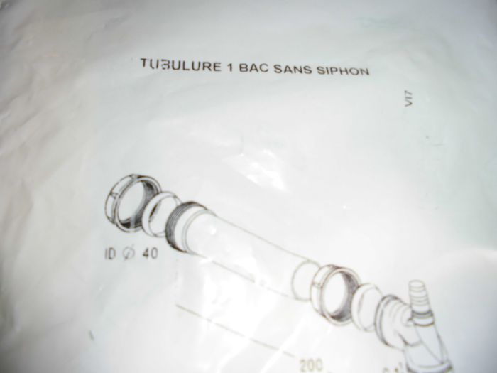 Tubulure évier ou lavabo - photo numéro 3