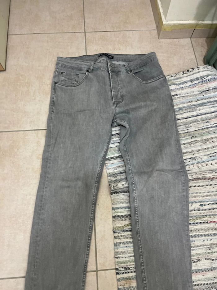 Jean slim basic skinny gris - photo numéro 3