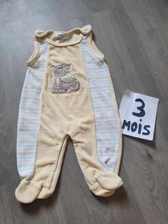 Salopette pyjama 3mois