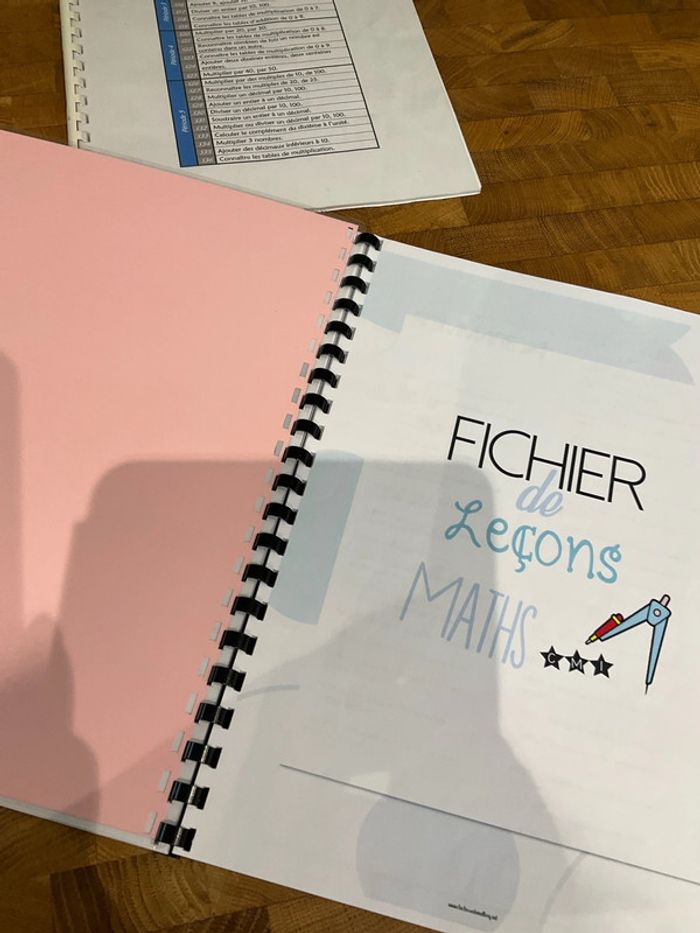 Fichier de leçons français et maths cm1 - photo numéro 8