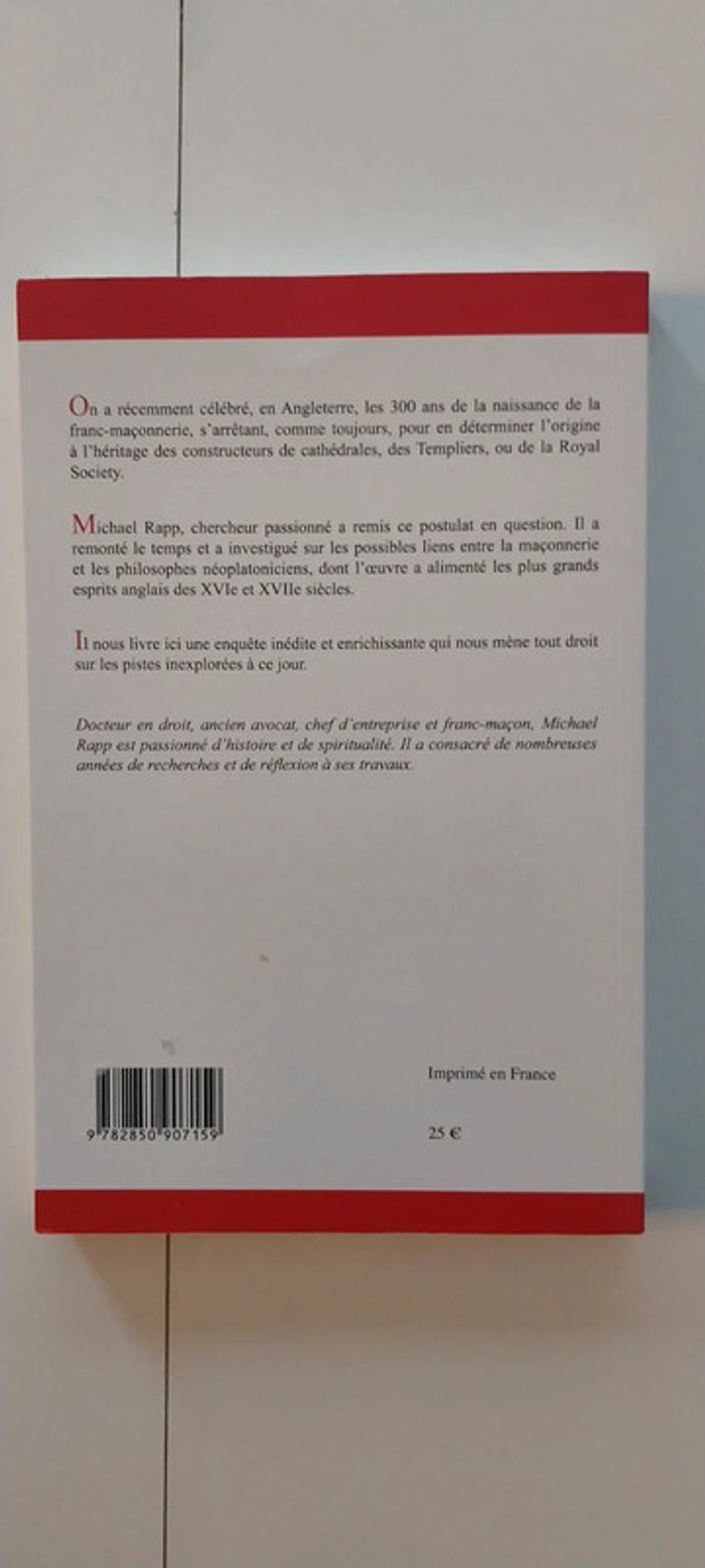Les Vraies Origines De La Franc-Maçonnerie .De l académie de Florence à la grande loge de londres - photo numéro 2