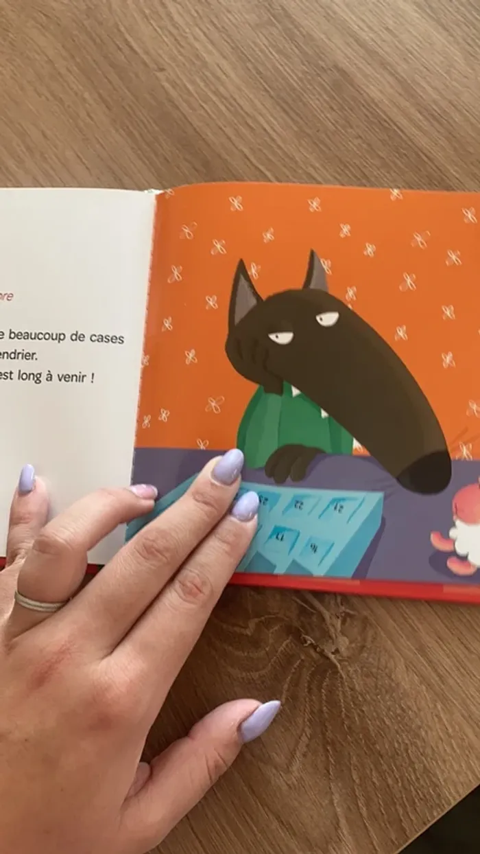 Livre petit loup prépare noël - photo numéro 5