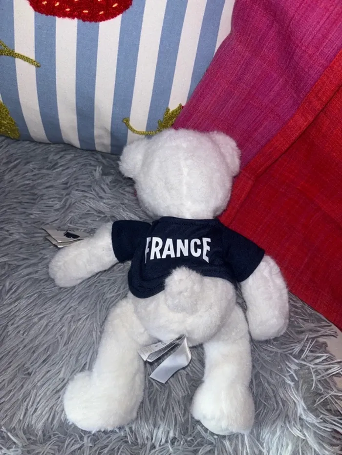 Ourson mascotte jeux olympiques 2024 neuf - photo numéro 2