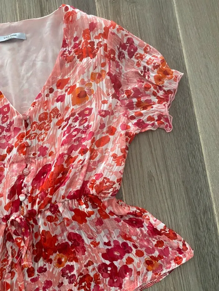 Blouse fluide femme péplum 36-38 - photo numéro 3