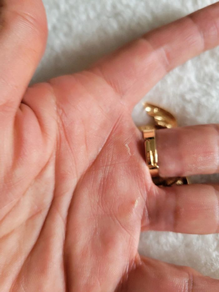 Bague ajustable tortue de mer - photo numéro 3