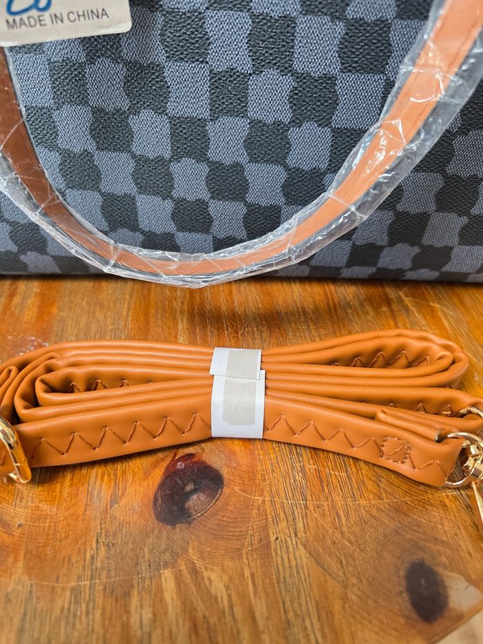 Sac à main chic anthracite - photo numéro 8