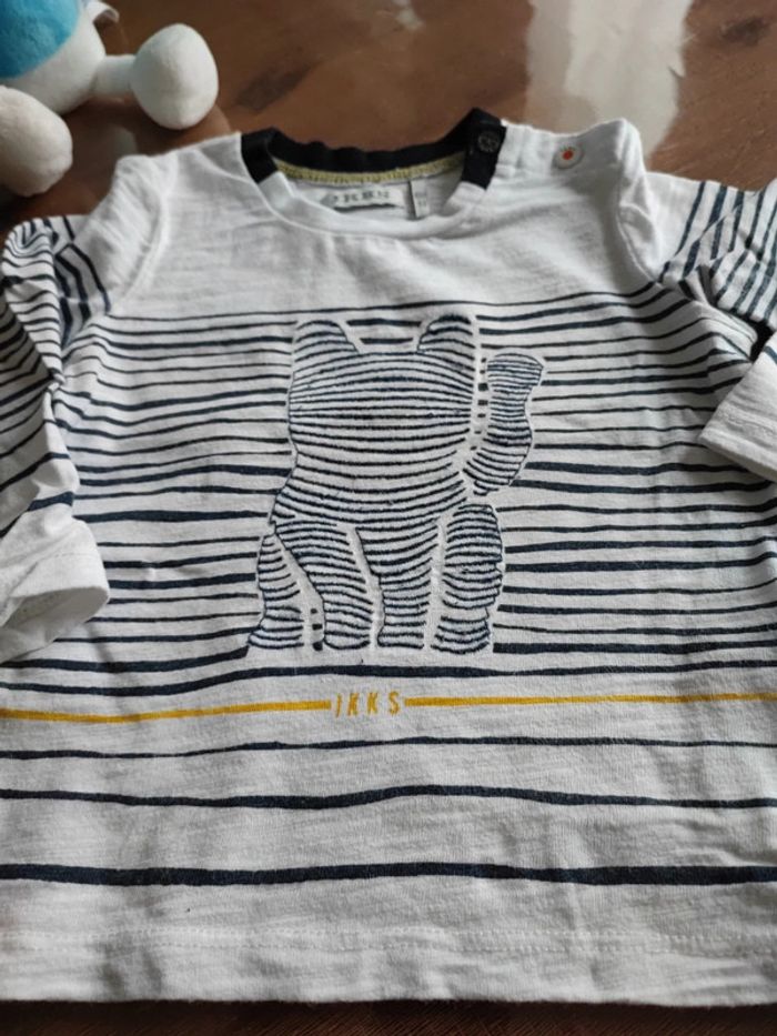 Tee-shirt manches longues IKKS - photo numéro 2