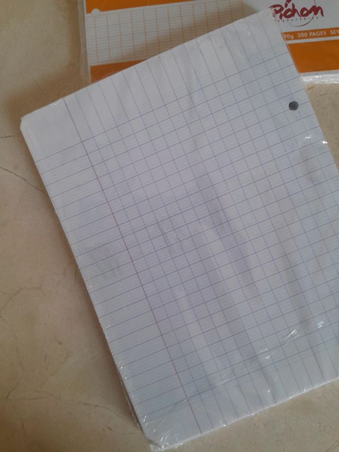 Lot de 2 paquet de 200 feuilles doubles 💕petit format 💫 - photo numéro 3