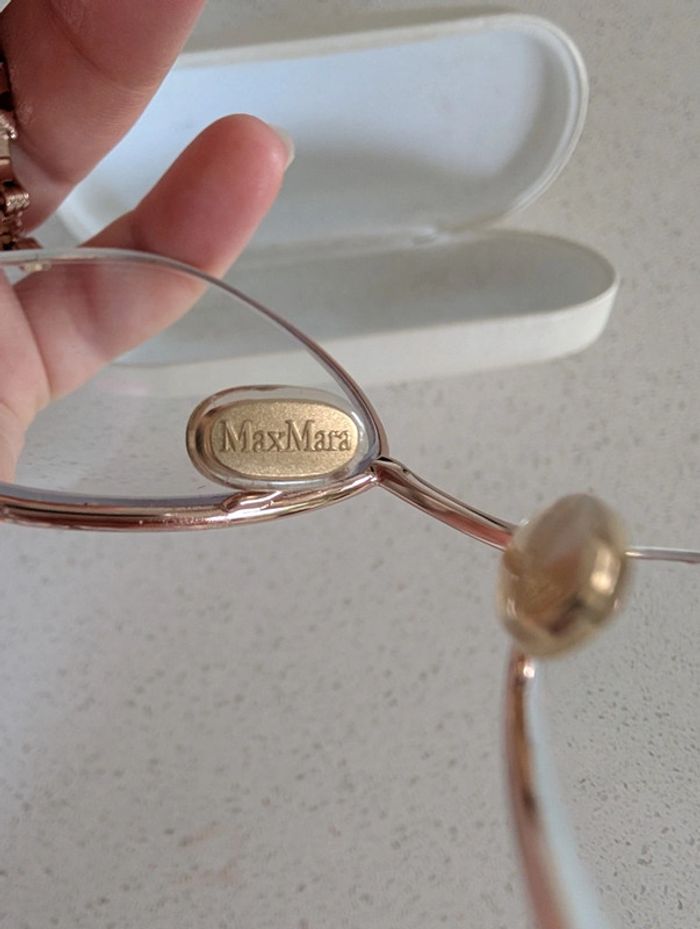 Lunettes monture MaxMara - photo numéro 5