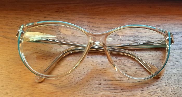 Monture de lunettes vintage en plastique