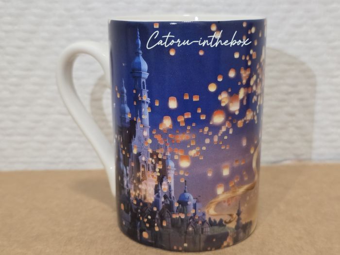 Tasse / Mug / Cup Disney Classics Raiponce Flynn Rider Pascal - photo numéro 5