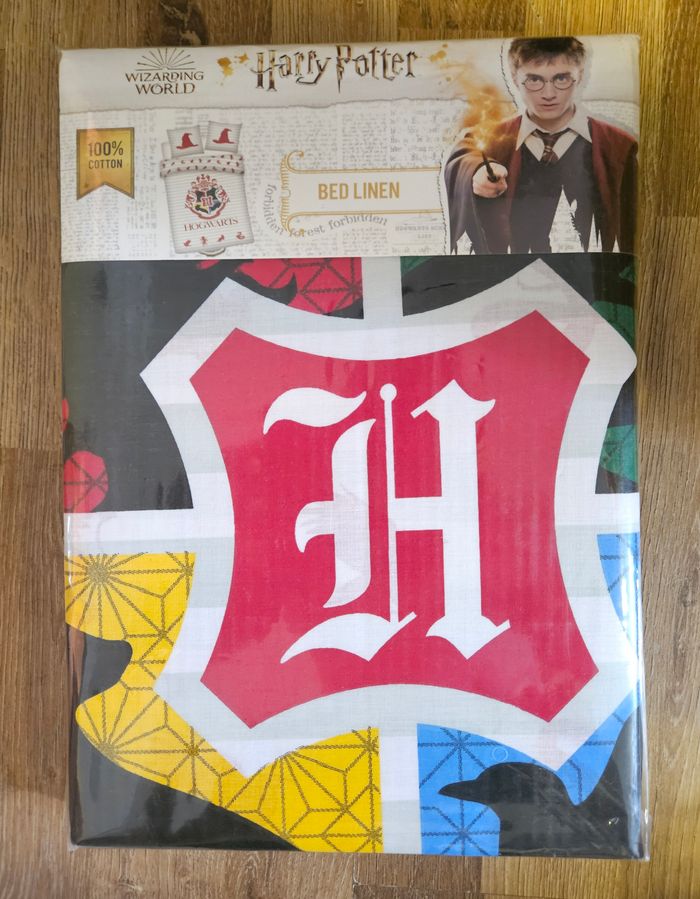 Parure de lit simple (housse de couette + taie d'oreiller) - Harry Potter - photo numéro 2