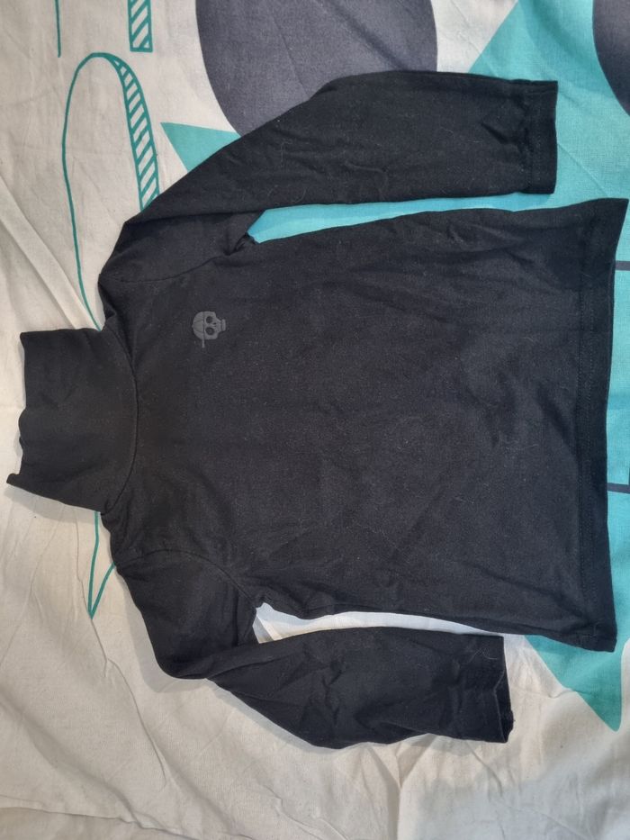 Lot 2 t-shirts manches longues col roulé 3ans - photo numéro 2