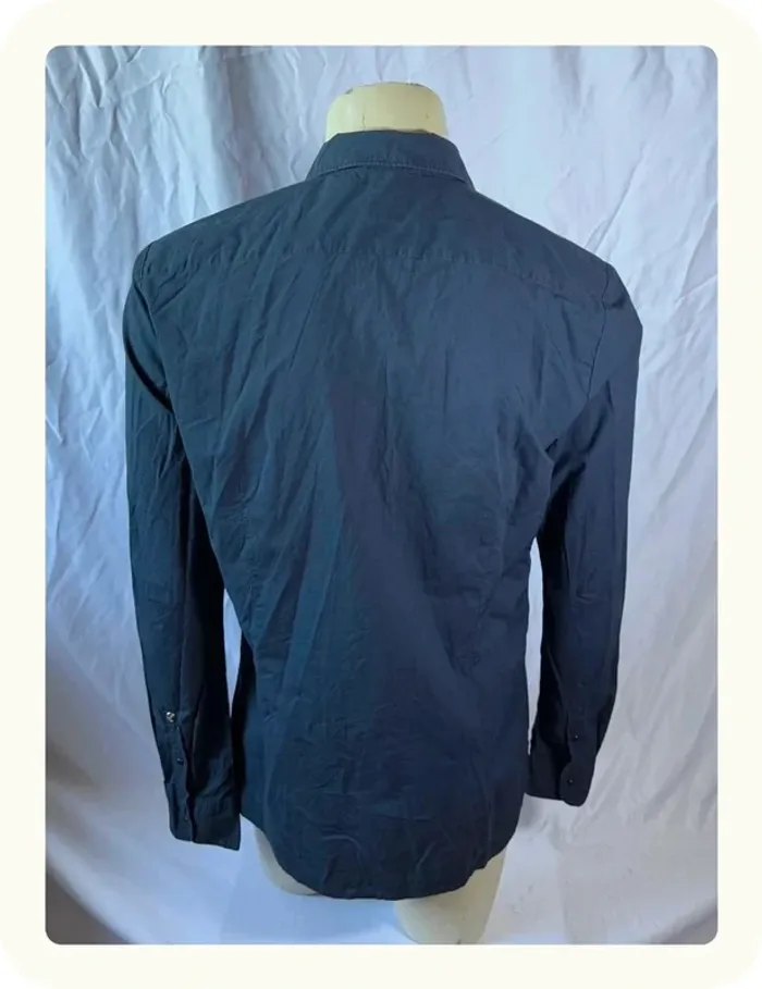 Chemise manches longues bleue homme Chevignon Taille L - photo numéro 3