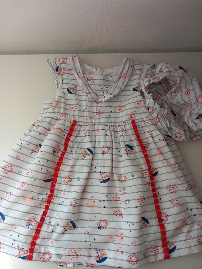 Robe élégante Mer Sergent Major 18 mois TBE