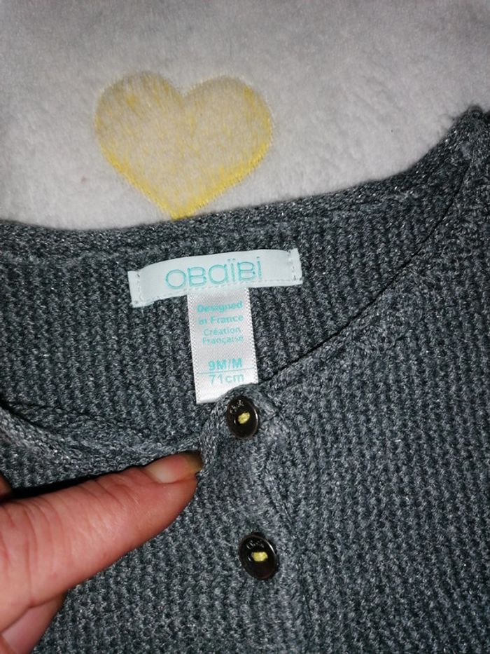 Lot 2 gilets 9 mois - photo numéro 7